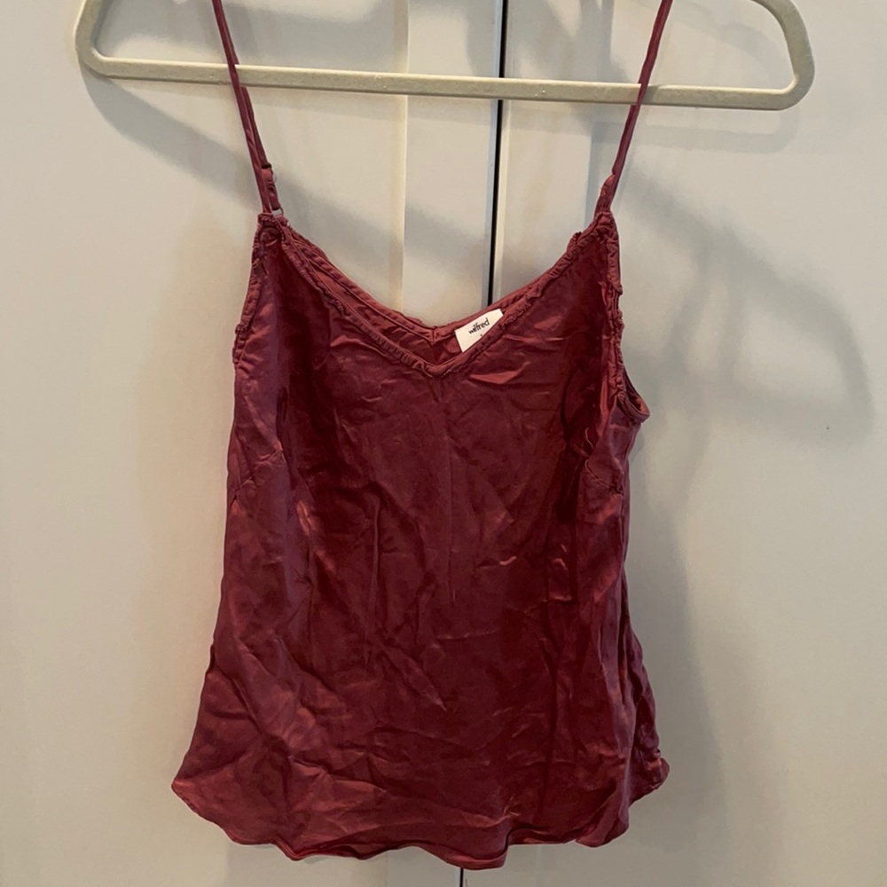 Aritzia Silk Top